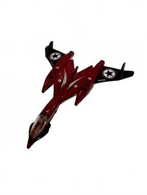 Matchbox Subsonic Interceptor SB105 Diecast Jet Red Black